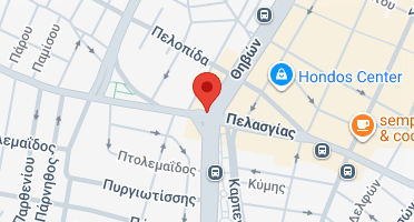 Location of business on map