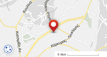 Location of business on map