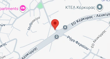 Location of business on map