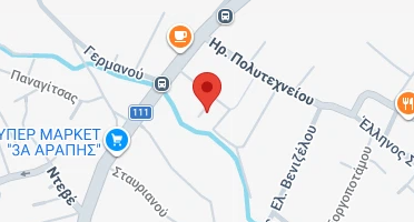 Location of business on map