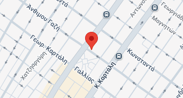 Location of business on map