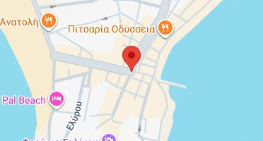Location of business on map