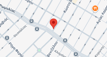Location of business on map