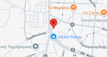 Location of business on map