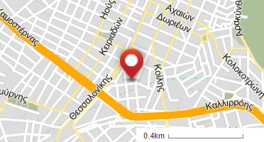 Location of business on map