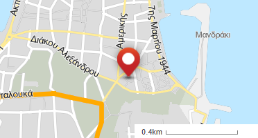 Χάρτης και σημείο της επιχείρησης