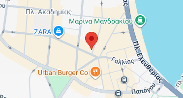 Location of business on map