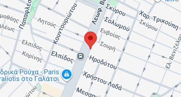 Location of business on map