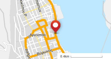 Location of business on map
