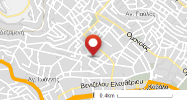 Location of business on map