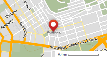 Location of business on map