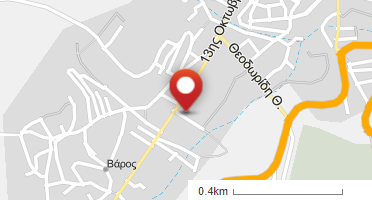 Location of business on map