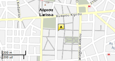 Χάρτης και σημείο της επιχείρησης