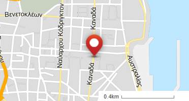 Location of business on map