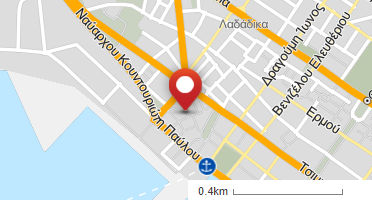 Location of business on map