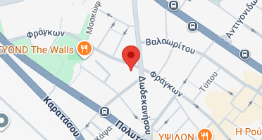 Location of business on map
