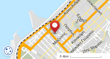 Location of business on map