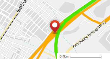Location of business on map