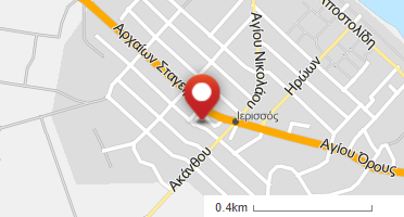 Location of business on map