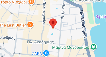 Location of business on map