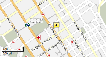 Location of business on map