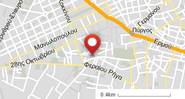 Location of business on map