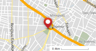 Location of business on map