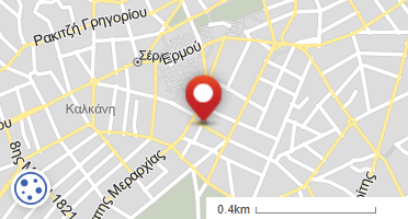 Location of business on map