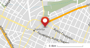 Location of business on map