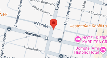Location of business on map
