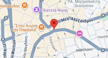 Location of business on map