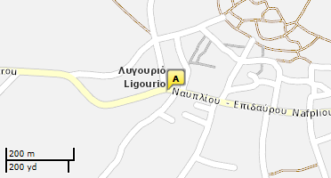 Χάρτης και σημείο της επιχείρησης