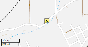 Location of business on map