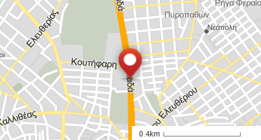 Location of business on map
