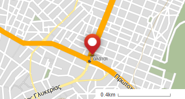 Location of business on map
