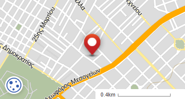 Location of business on map