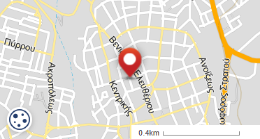 Χάρτης και σημείο της επιχείρησης