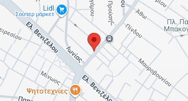 Location of business on map