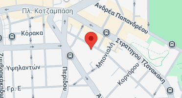 Location of business on map