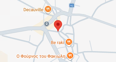 Location of business on map