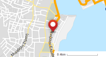 Location of business on map