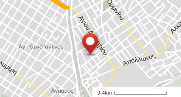 Location of business on map