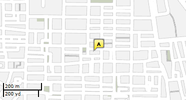 Location of business on map