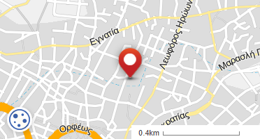Location of business on map