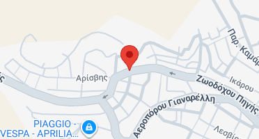 Location of business on map