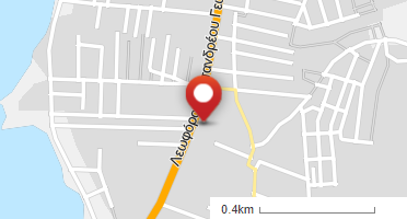 Location of business on map