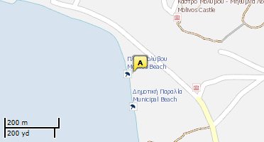 Location of business on map