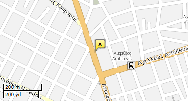 Location of business on map