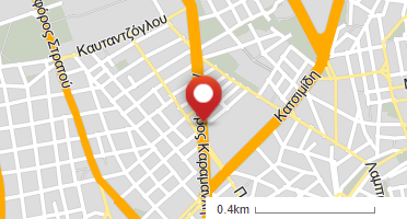 Location of business on map