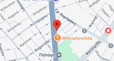 Χάρτης και σημείο της επιχείρησης